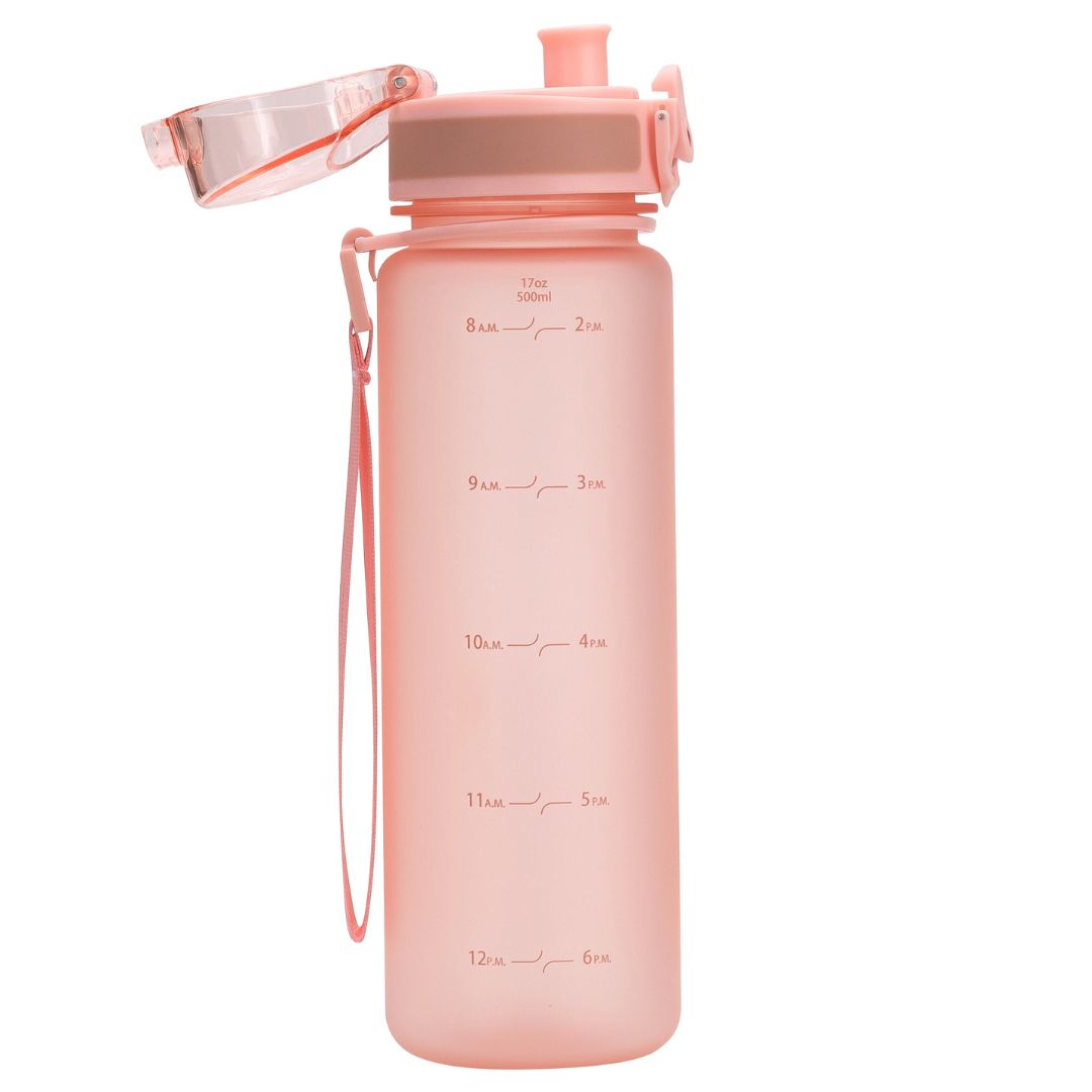 Kids Coach 17 oz / 500 mL Water Bottle with Time Marker and Chug Lid