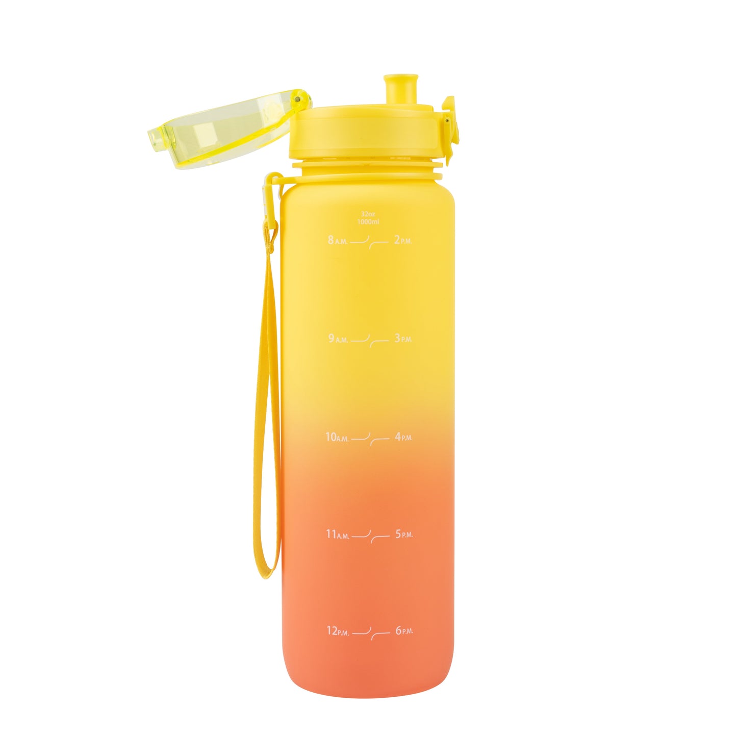 Coach 32 oz / 1 L Water Bottle with Time Marker and Chug Lid (Gradient)