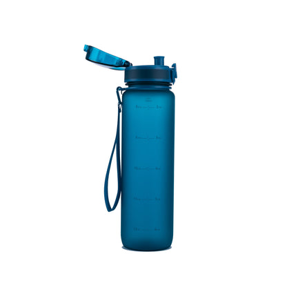 Coach 32 oz / 1 L Water Bottle with Time Marker and Chug Lid