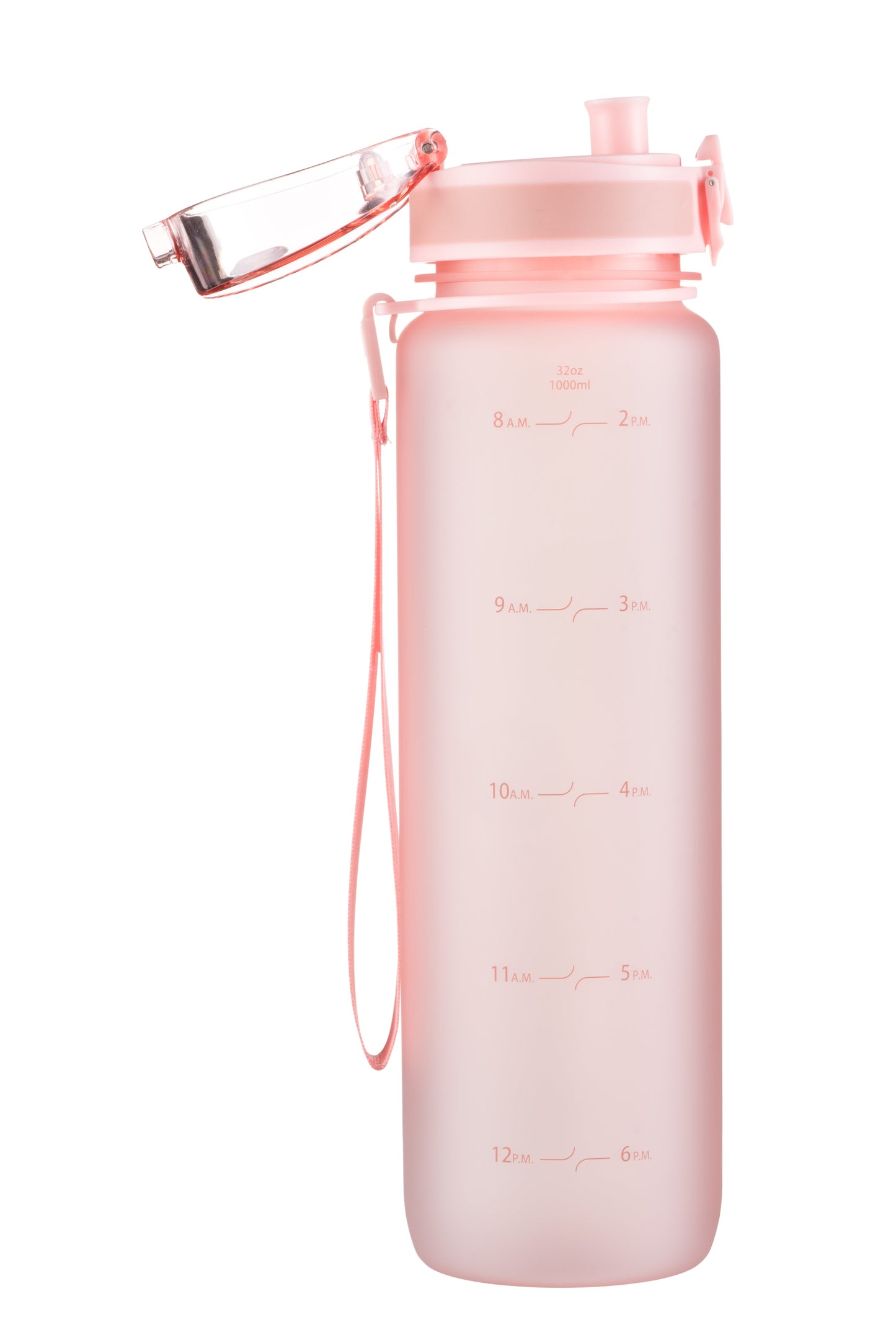 Coach 32 oz / 1 L Water Bottle with Time Marker and Chug Lid