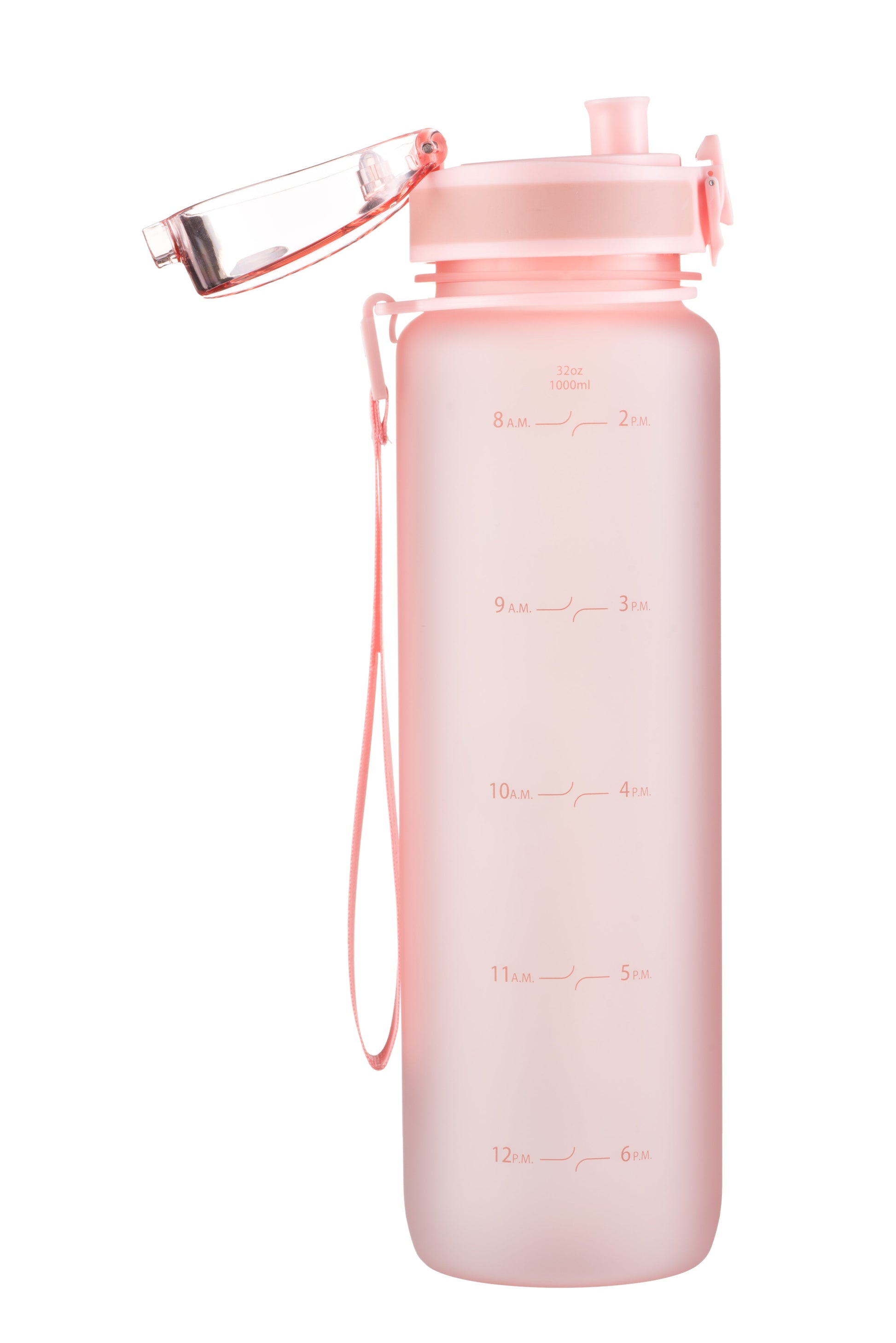 Coach 32 oz / 1 L Water Bottle with Time Marker and Chug Lid