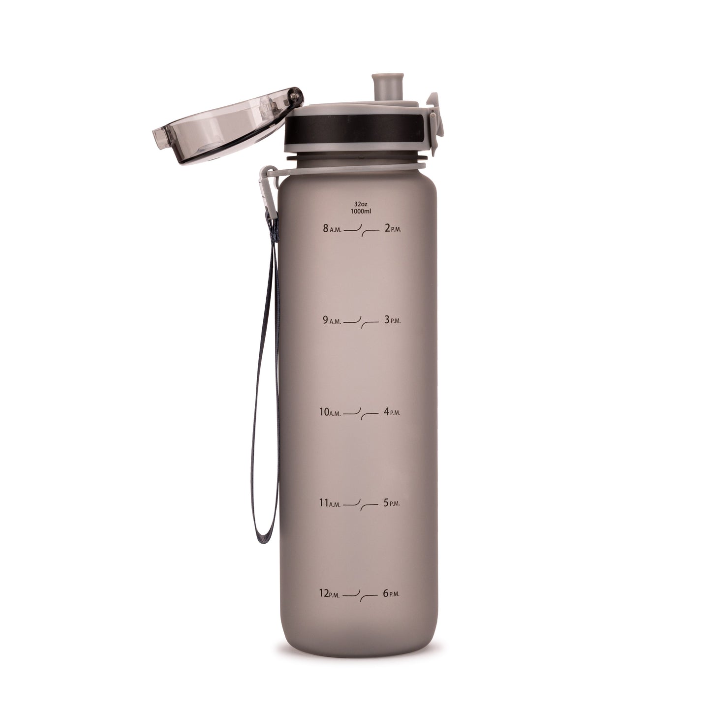Coach 32 oz / 1 L Water Bottle with Time Marker and Chug Lid