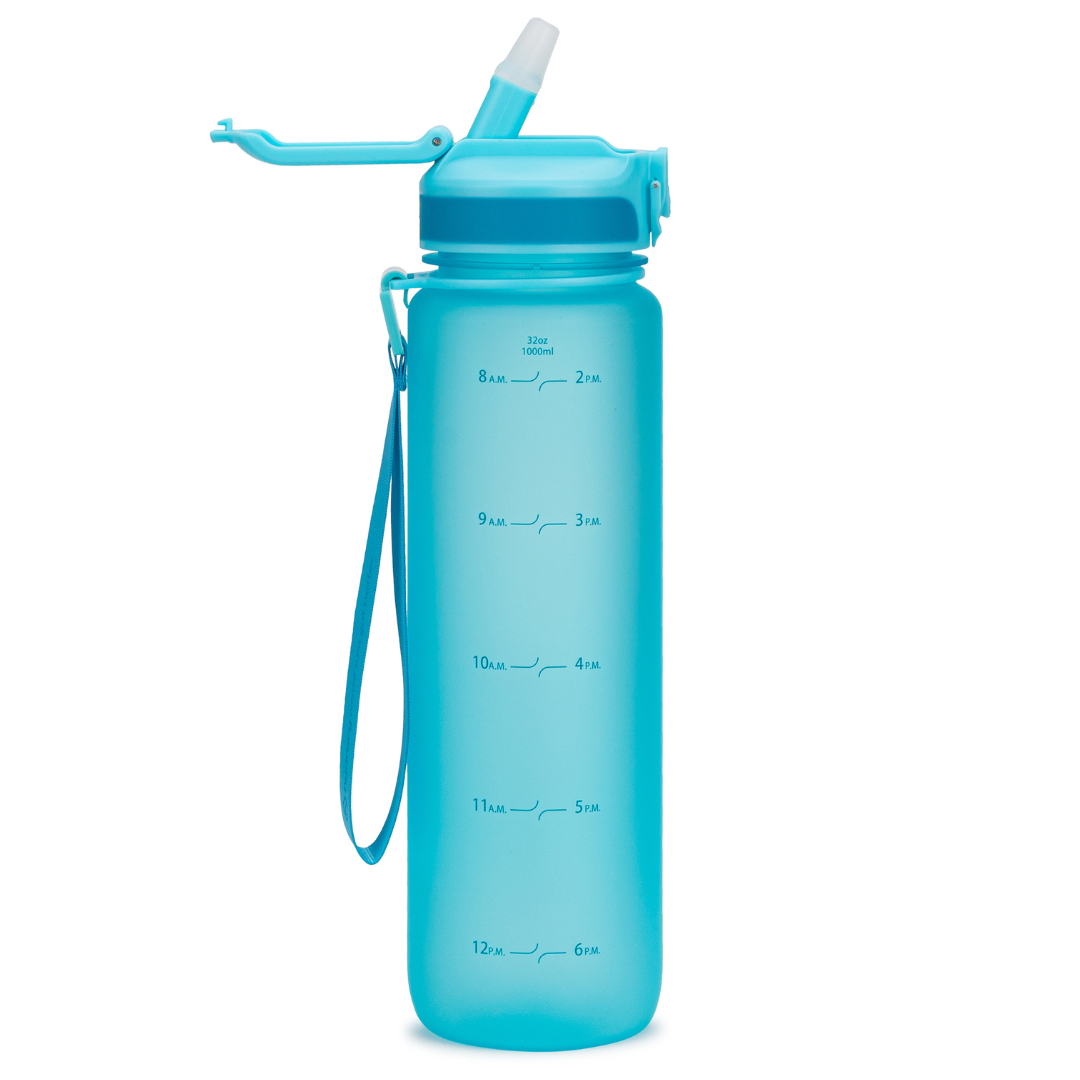 Coach 32 oz / 1 L with Time Marker and Straw Lid