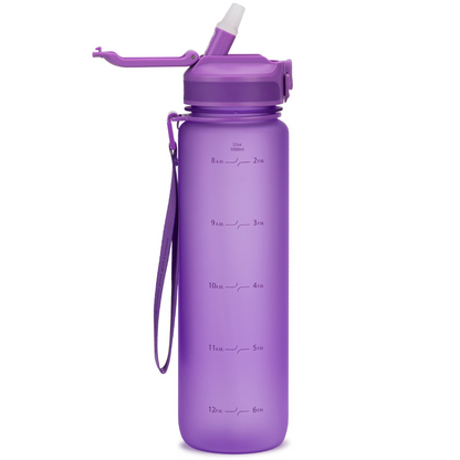 Coach 32 oz / 1 L with Time Marker and Straw Lid