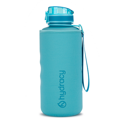 Coach 64 oz / 2 L Water Bottle with Time Marker and Chug Lid