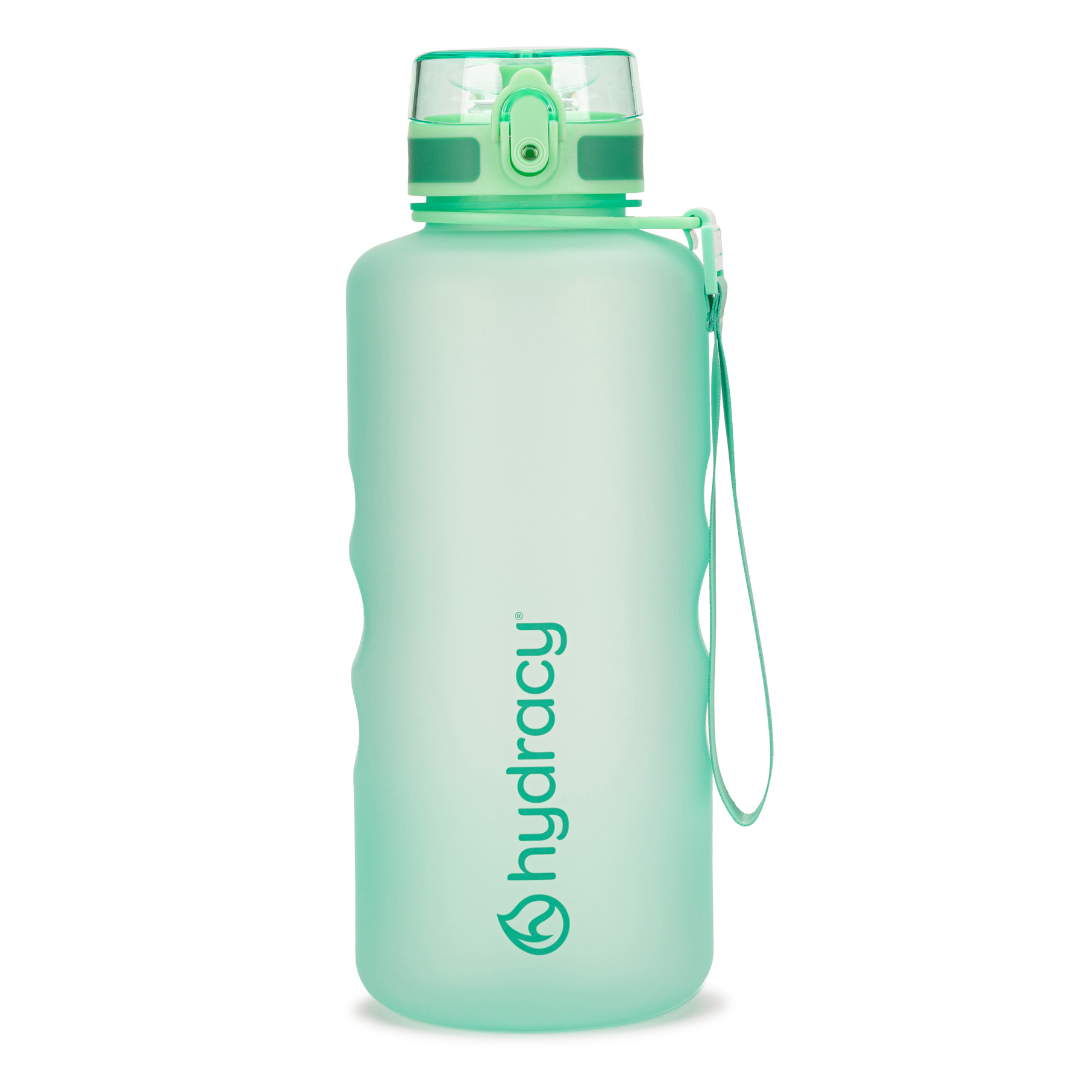 Coach 64 oz / 2 L Water Bottle with Time Marker and Chug Lid