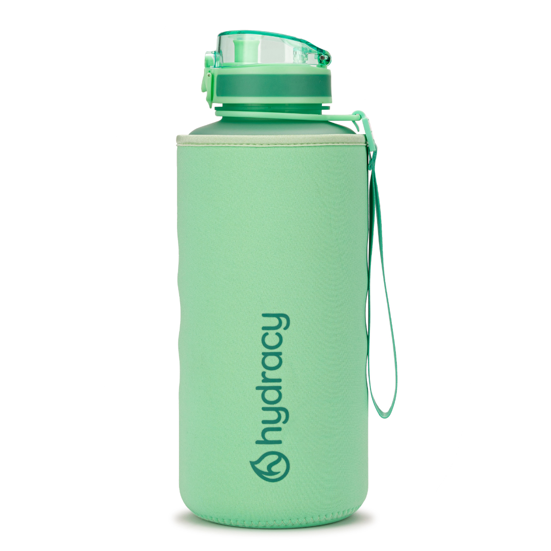 Coach 64 oz / 2 L Water Bottle with Time Marker and Chug Lid
