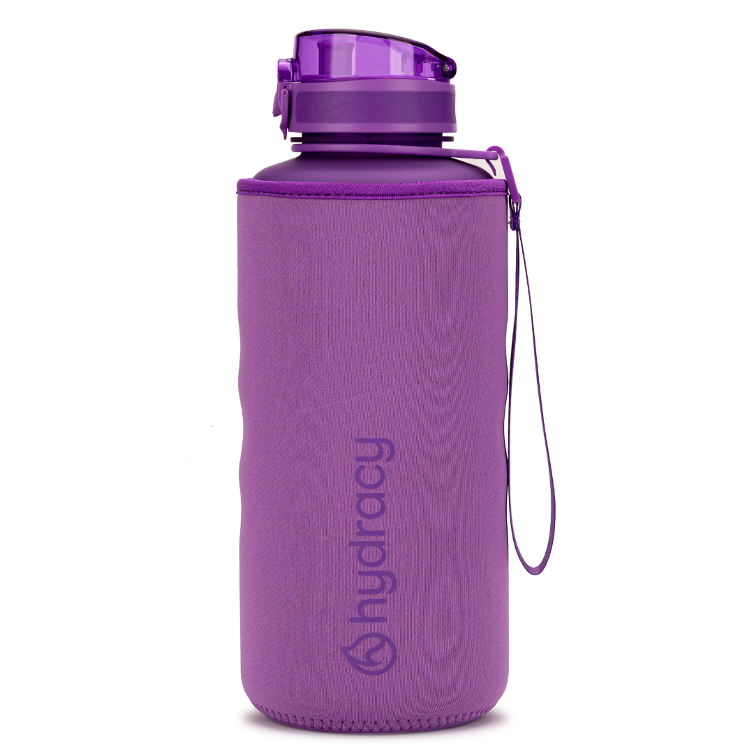 Coach 64 oz / 2 L Water Bottle with Time Marker and Chug Lid