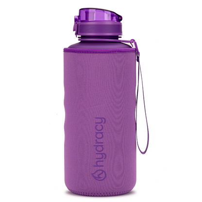 Coach 64 oz / 2 L Water Bottle with Time Marker and Chug Lid