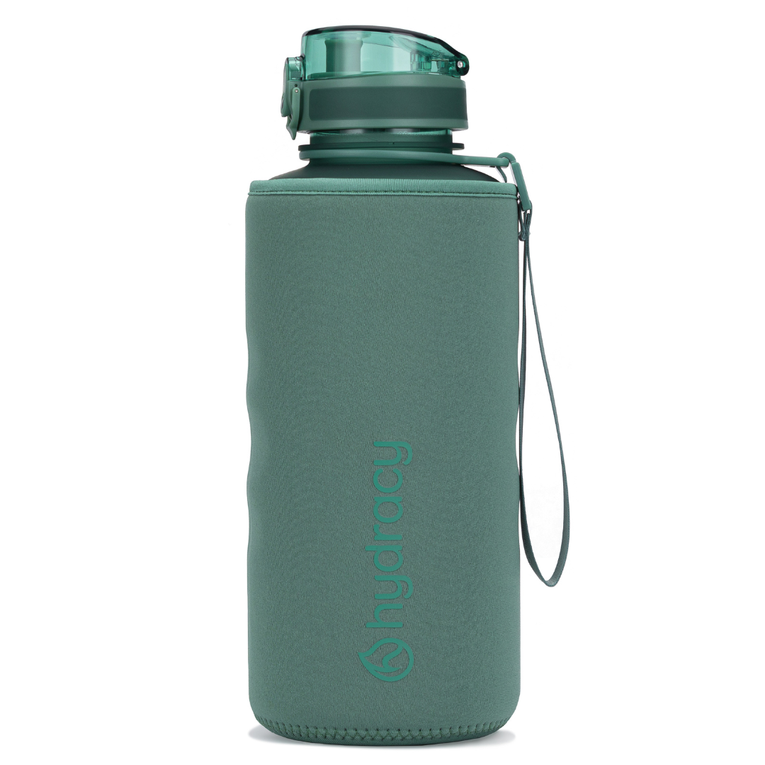 Coach 64 oz / 2 L Water Bottle with Time Marker and Chug Lid