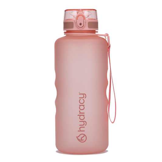 Coach 64 oz / 2 L Water Bottle with Time Marker and Chug Lid