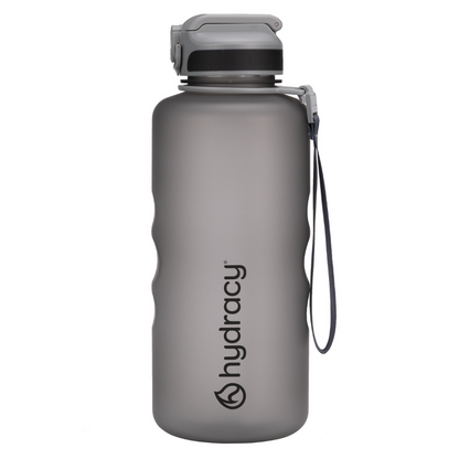 Coach 64 oz / 2 L Water Bottle with Time Marker and Straw Lid
