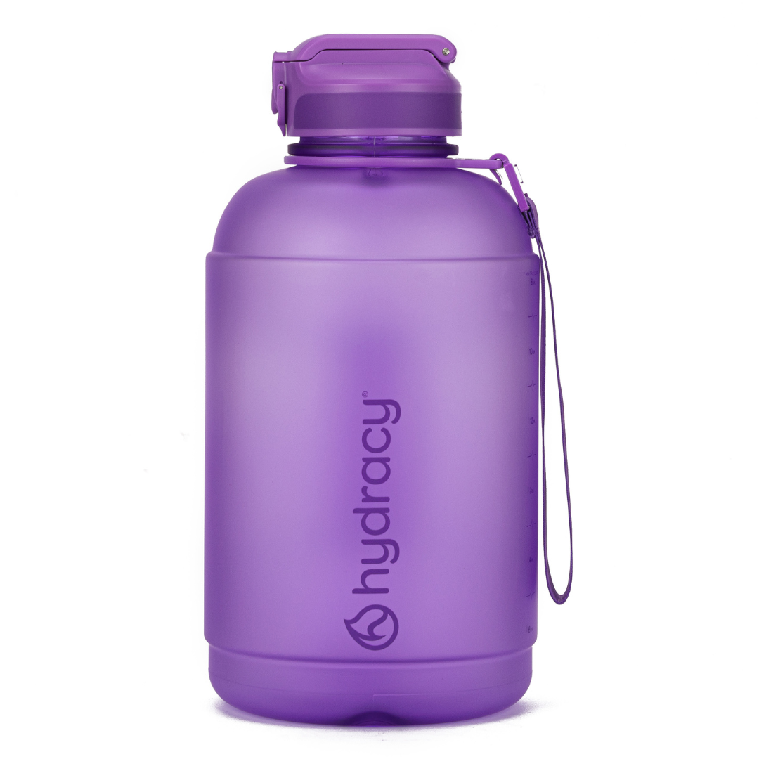 Coach 78 oz / 2.3 L Water Bottle with Storage Sleeve, Handle and Straw Lid