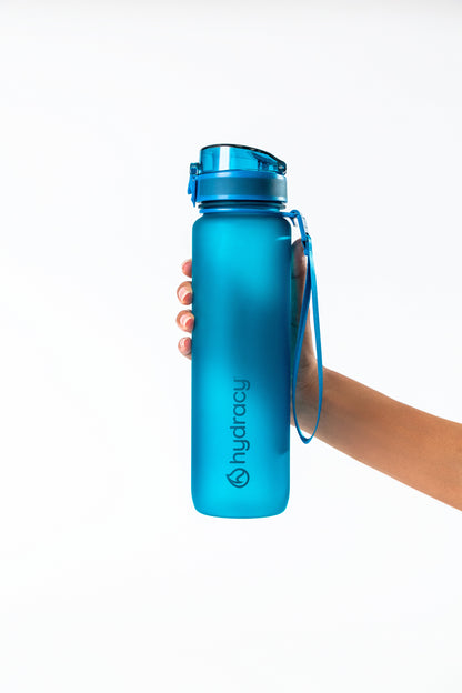 Coach 32 oz / 1 L Water Bottle with Time Marker and Chug Lid